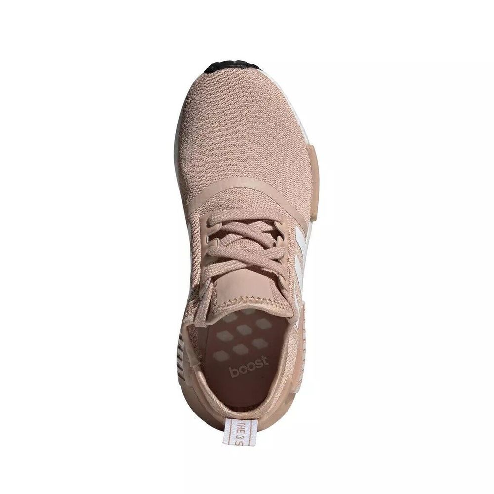 WOMEN'S Adidas NMD R1 Shoes Ash Pearl FV2474 - Picture 5 of 9